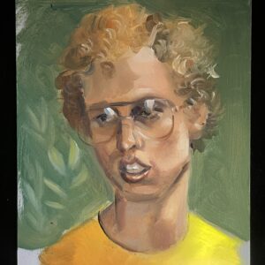 small painting of Napoleon dynamite